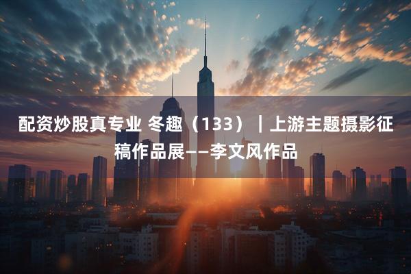 配资炒股真专业 冬趣（133）｜上游主题摄影征稿作品展——李文风作品